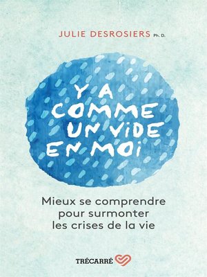 cover image of Y a comme un vide en moi